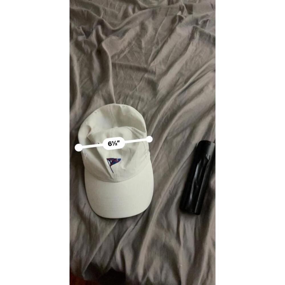 Classic White Polo Club Baseball Cap - One Size Fits Most